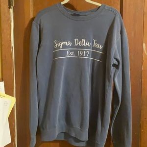 Comfort Colors Sigma Delta Tau crewneck sweatshirt